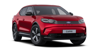 New All-Electric Ford Capri - Rapid Red